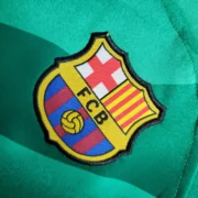 2023/24 Barcelona Goalkeeper Green Soccer Shirt - Kids - Image 2