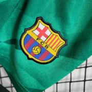 2023/24 Barcelona Goalkeeper Green Soccer Shirt - Kids - Image 9